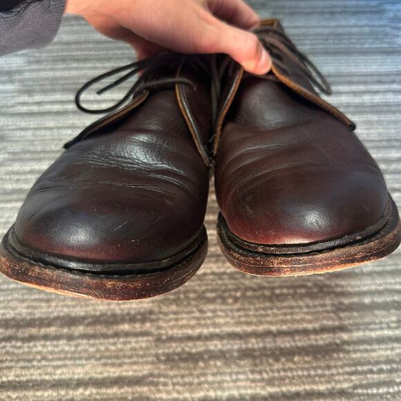 Frye Chestnut Brown Leather Chukka Boots Men’s 7D Career Preppy Office Heritage - Picture 4 of 10